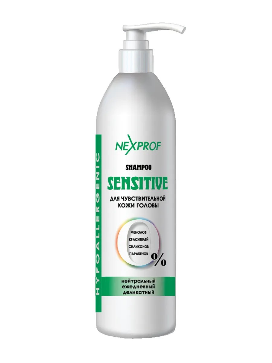 Nexxt Professional Craft Sensitive Шампунь  для чувствительной кожи головы   1000мл
