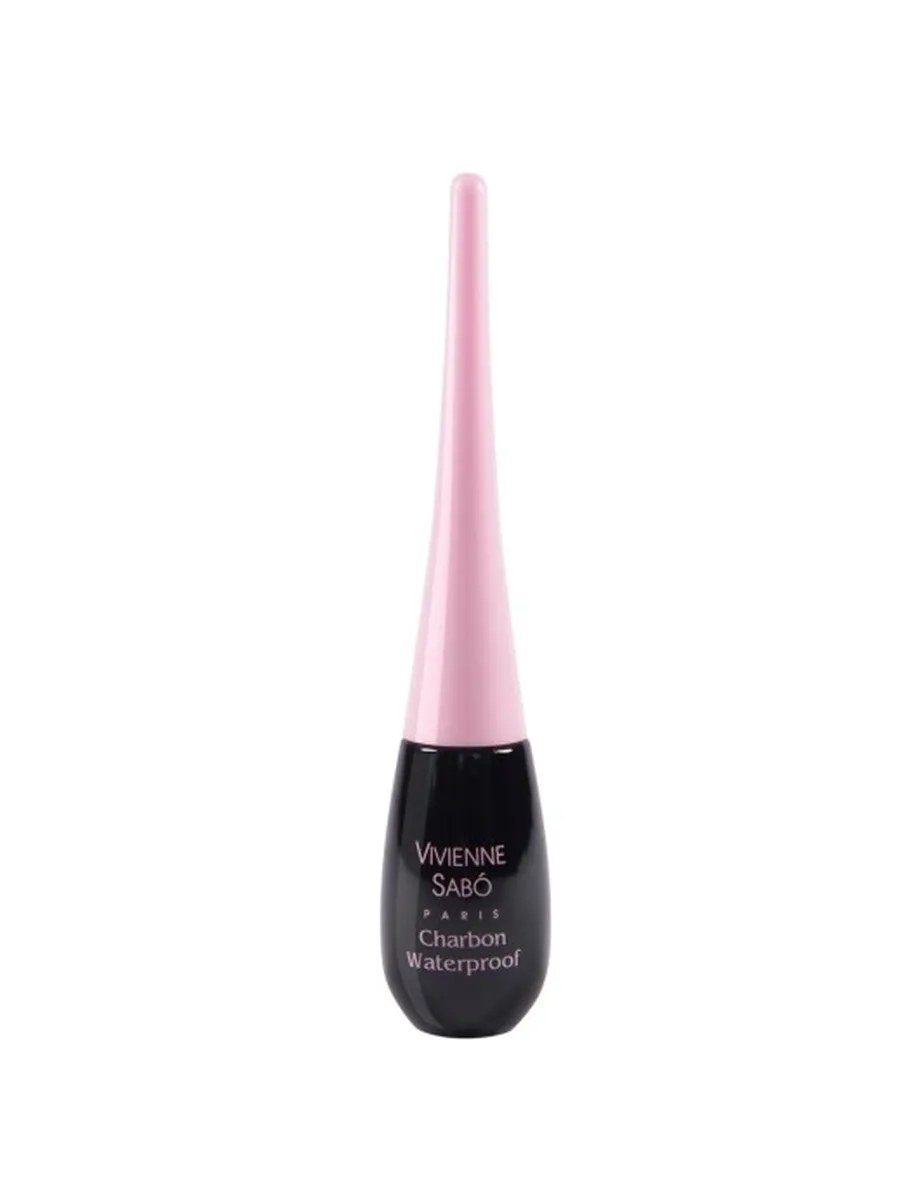 Vivienne Sabo Подводка для глаз Waterproof Liquid Eyeliner Charbon, водостойкая, тон №01, Черный, 6