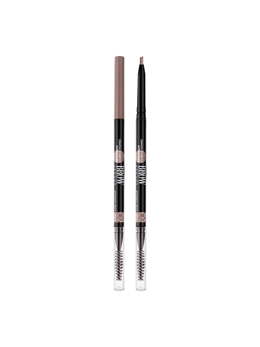Vivienne Sabo Карандаш для бровей Crayon Sourcils Аutomatique Brow Arcade, автоматический, тон №02, Коричневый, 1 гр