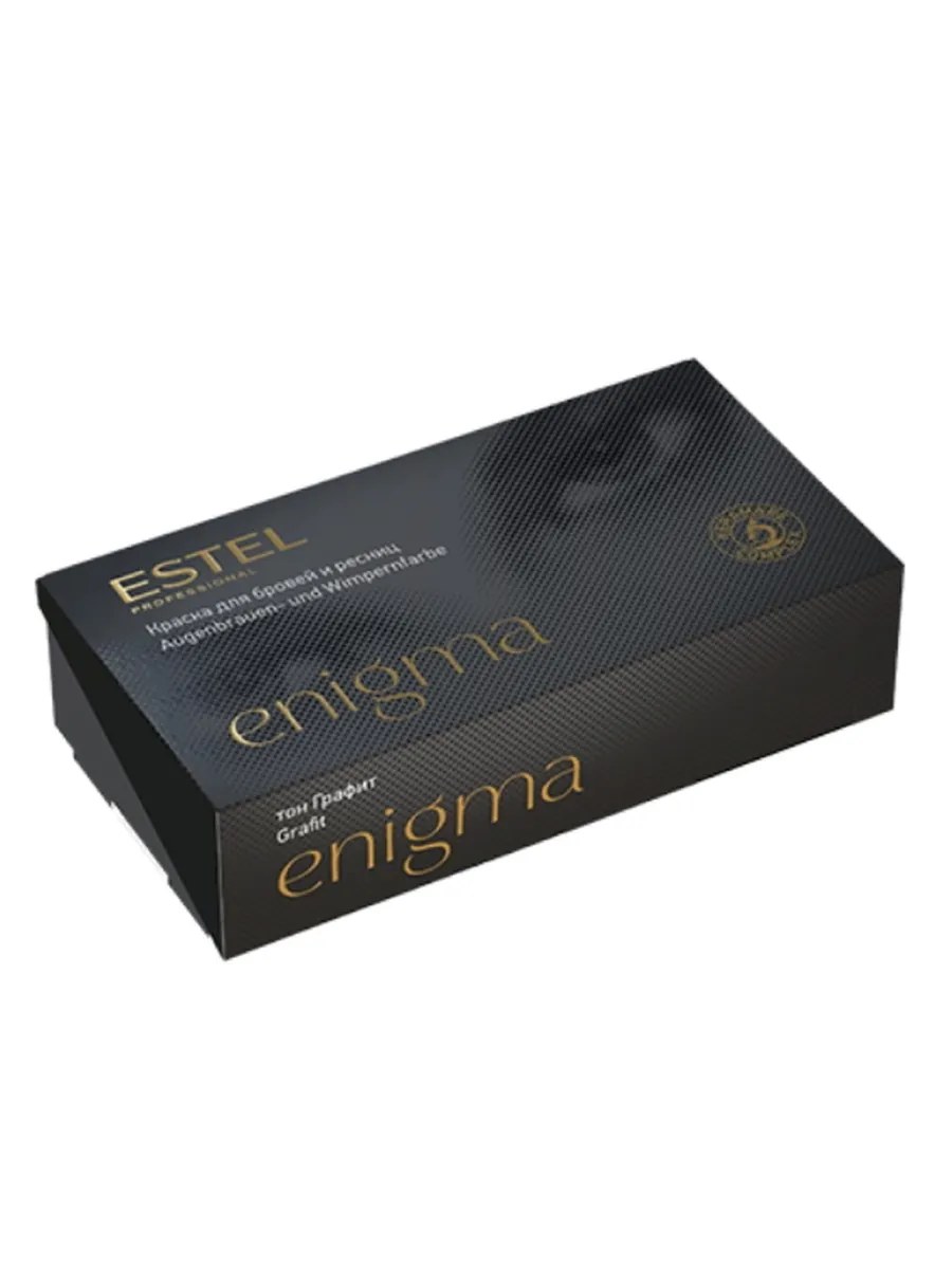 Estel Краска для бровей и ресниц Enigma, Графит, 40 мл