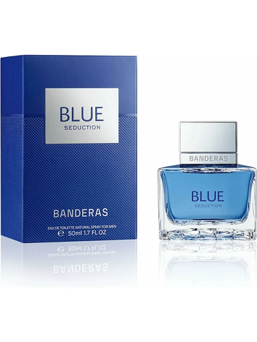 Antonio Banderas Blue Seduction Man Туалетная вода муж, 50 мл