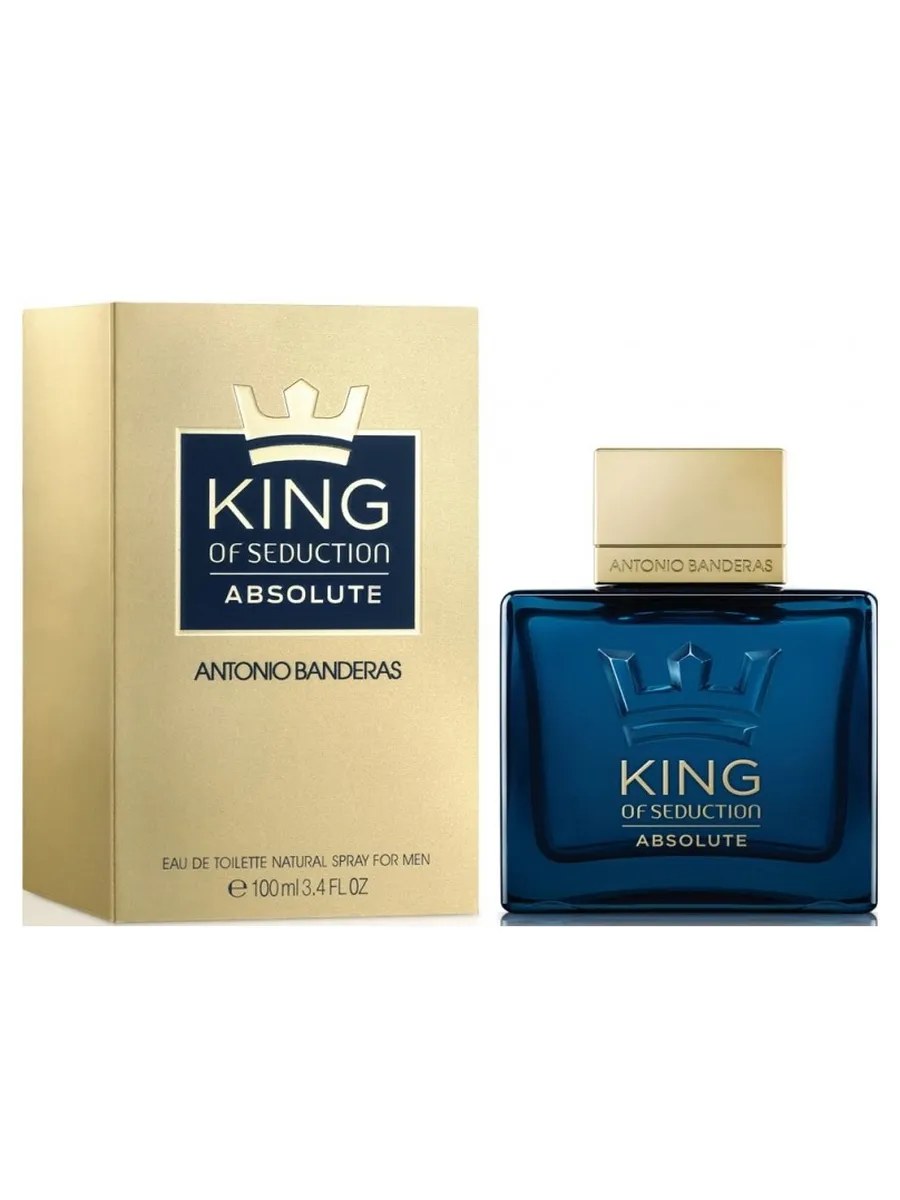 Antonio Banderas King Of Seduction Absolute Туалетная вода муж, 100 мл