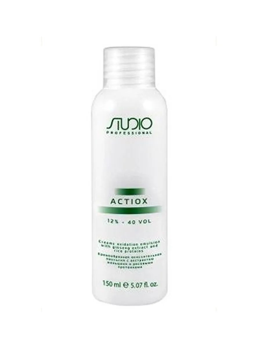 Kapous Studio Professional Эмульсия окислительная ActiOx, 12%, кремообразная, с экстрактом женьшеня и рисовыми протеинами, 150 мл