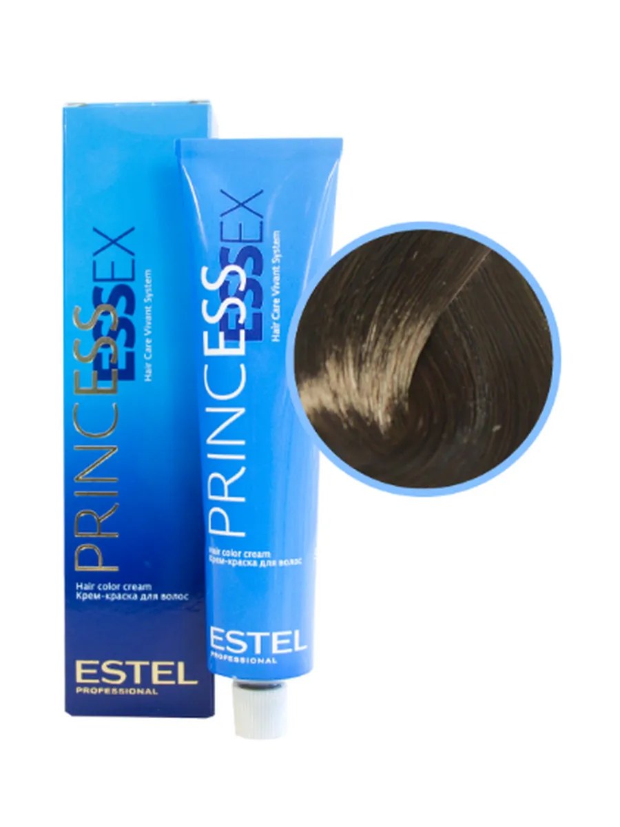 Estel Крем-краска Princess Essex, тон №4/0, Шатен