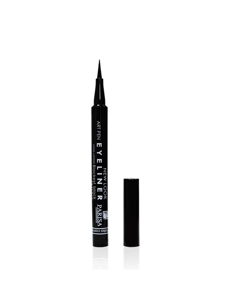 Parisa Подводка-фломастер для глаз Eyeliner Pen, PF, тон №100, Черный