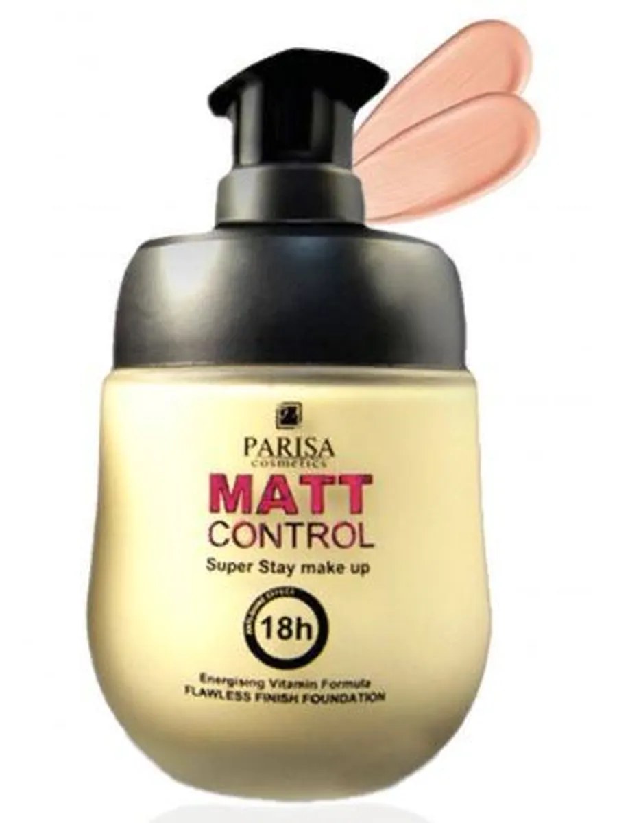 Parisa Крем тональный Мatt Control, F-07, с матирующим эффектом, ультрастойкий, тон №03, 50 мл