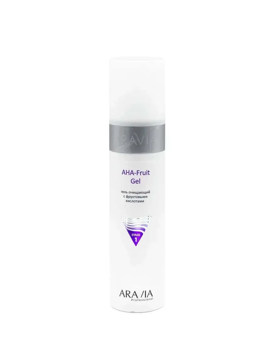 Aravia Professional Гель для лица AHA - Fruit Gel, очищающий, с фруктовыми кислотами, 250 мл