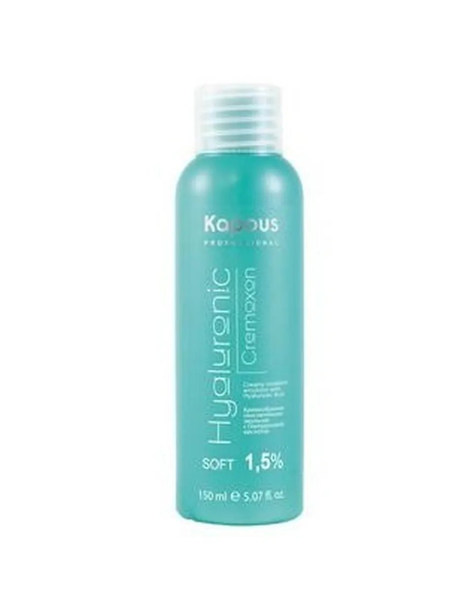 Kapous Professional Hyaluronic Acid Эмульсия окислительная Hyaluronic Cremoxon, 1.5%, кремообразная, 150 мл