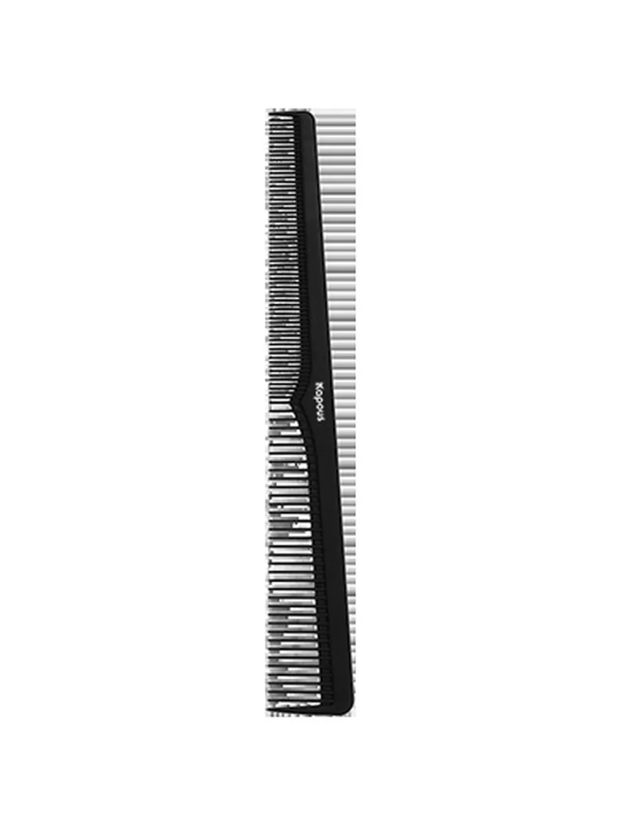 Kapous Professional Расческа парикмахерская Carbon Fiber, 183*25 мм
