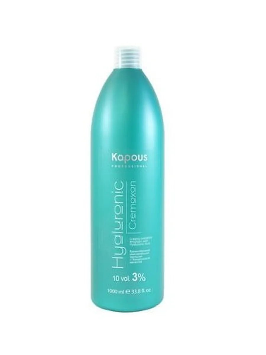 Kapous Professional Hyaluronic Acid Эмульсия окислительная Hyaluronic Cremoxon, 3%, кремообразная, 1050 мл