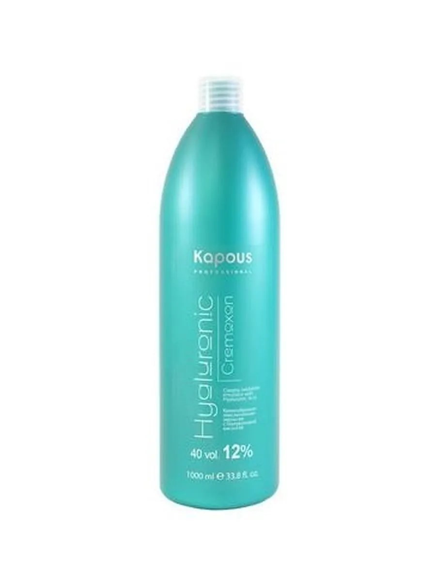 Kapous Professional Hyaluronic Acid Эмульсия окислительная Hyaluronic Cremoxon, 12%, кремообразная, 1050 мл