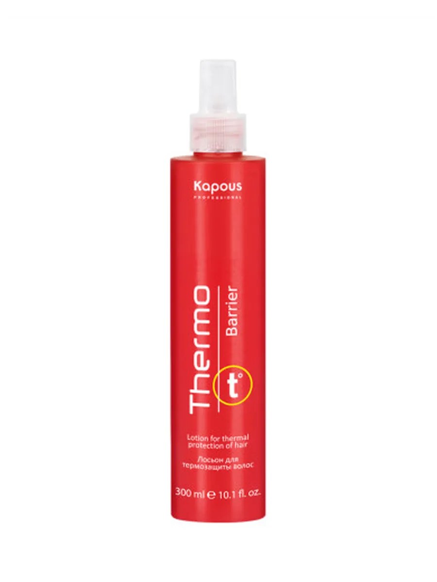 Kapous Professional Styling Лосьон Thermo Barrier, для термозащиты волос, 300 мл